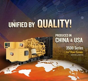 Unified by Quality, Produced in China & USA –  Cat® 3500 Series