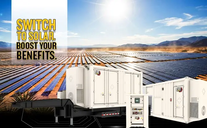 Cat® Solar and Microgrid Solutions