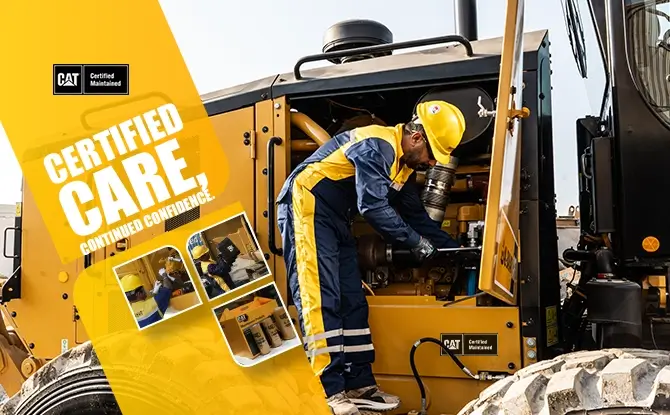 A Seal of Trust: Cat® Certified Maintained