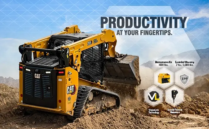 Cat® 255 Compact Track Loader